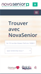 Mobile Screenshot of novasenior.com